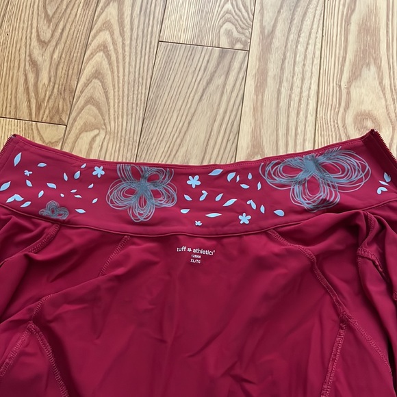 Tuff Athletics Red Zip Up Sweater - Picture 3 of 7